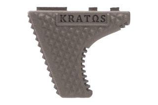 Kratos Designs Group Low-Profile M-LOK Hand Stop has an FDE finish